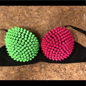 🌟Costume Bra🌟 Spiked Bra